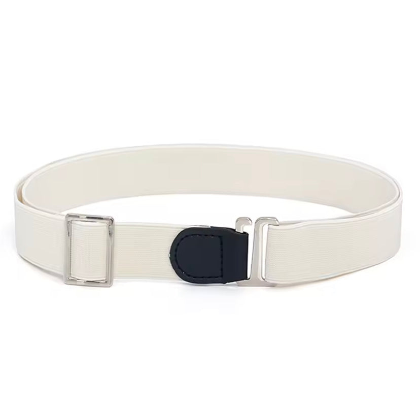 STAYTUCKED™ Belt - Premium Ivory | Subtle Luxury & Comfort

